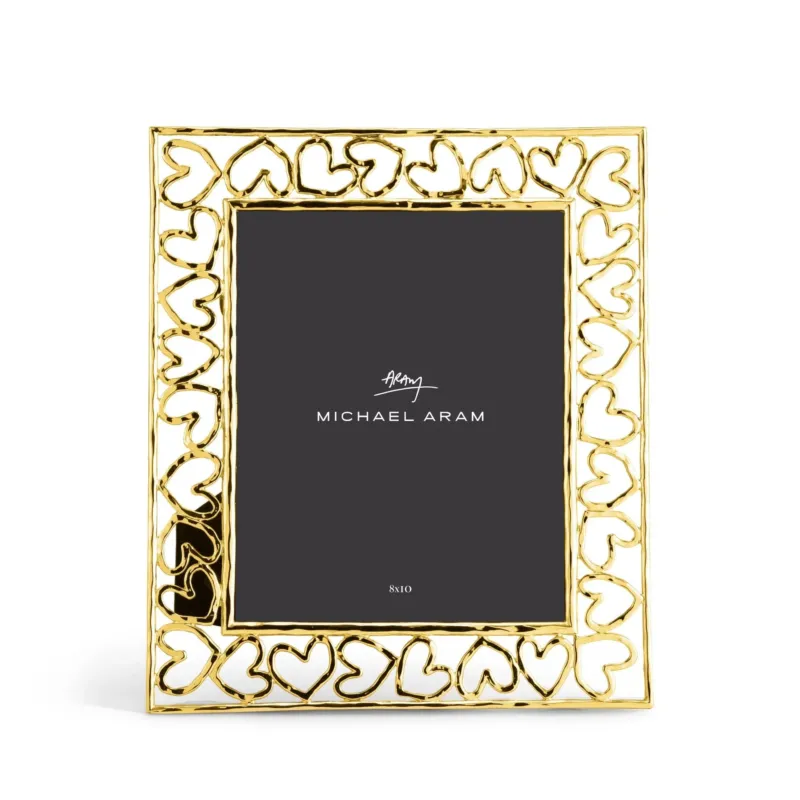 Heart Frame Silver, Gold by Michael Aram - |VESIMI Design| Luxury Bathrooms and Home Decor