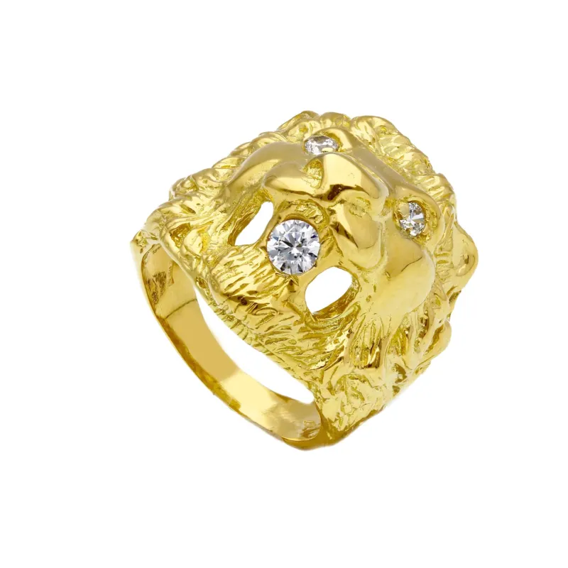 Herrenring 18 Karat Gold – 750 Goldring für Männer - 219281