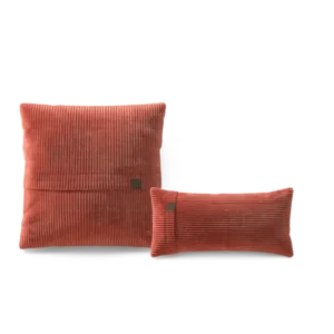 Pillow Set 1 - Cord Velour - Brick