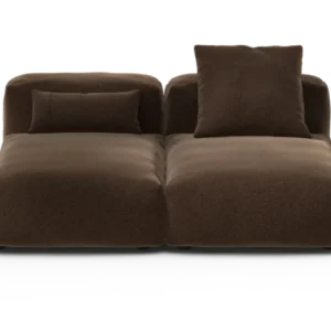vetsak | Sofa Set 01 Medium - Pebble - Umber | Modular Sofa | 2.5 Seater