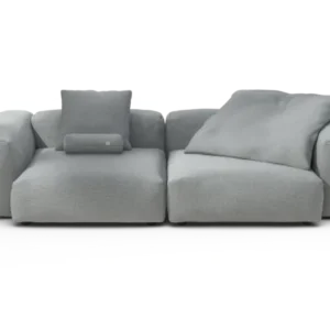 vetsak | Sofa Set 02 Large - Ridge - Limestone | Modular Sofa | 3.5 Seater | Big Sofa