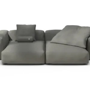 vetsak | Sofa Set 02 XLarge - Terrain - Flint | Modular Sofa | 3.5 Seater | Big Sofa