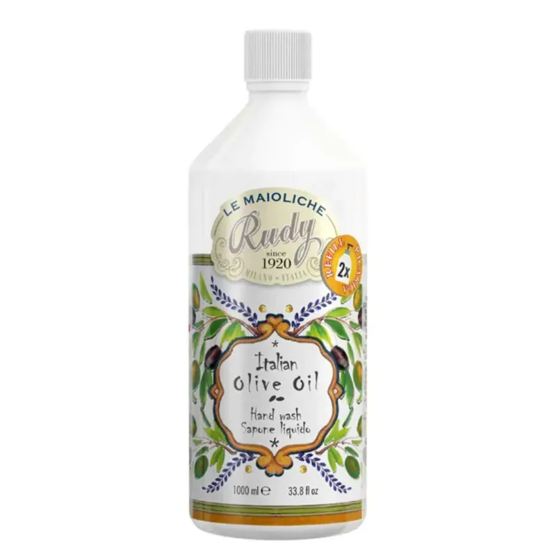 Le Maioliche | ITALIAN OLIVE OIL Liquid Hand Soap Refill 1000ml - |VESIMI Design|