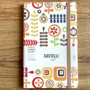 Liniertes Notizbuch aus-apfelpapier-castelli-appeel, Motiv: Sommer