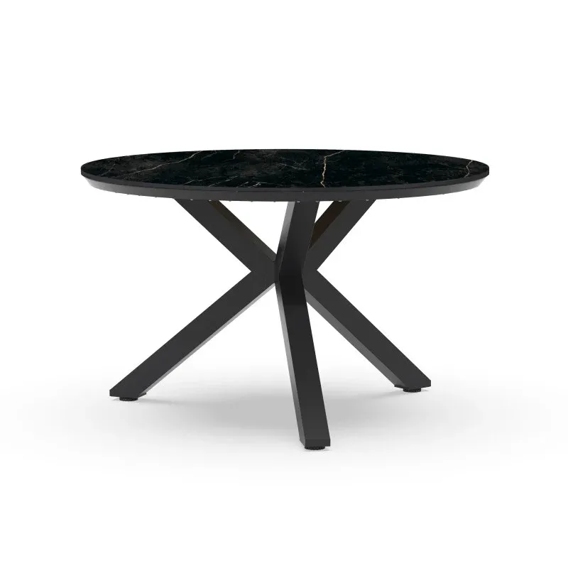 Tierra Outdoor Esstisch Orbital Marmor ø120cm