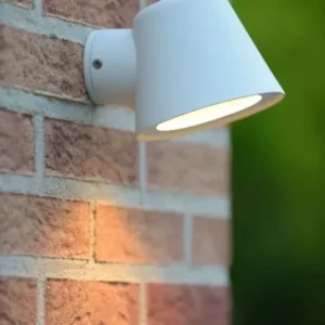 LED Wandleuchte weiß, LED Wand-Außenleuchte weiß, LED Außenlampe weiß