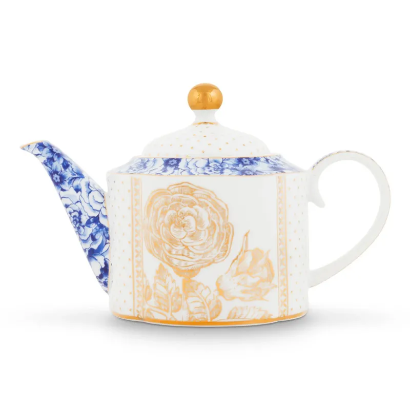Porcelain Teapot Small Royal White | Pip Studio