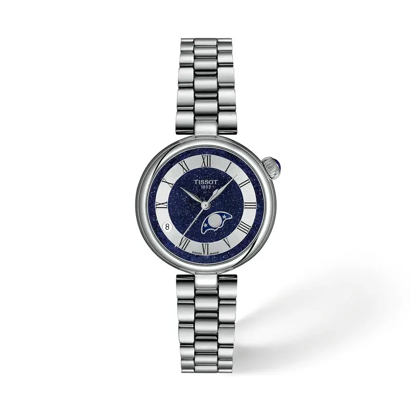 Tissot Desir Damenuhr Blau mit römischen Ziffern - T152.223.11.493.00