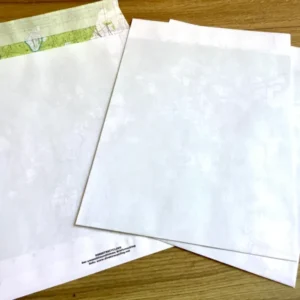 Weiße Versandtasche C4 ohne Fenster DRP (innen Landkarte)° - bei Polly Paper - Umweltfreundlicher Bürobedar